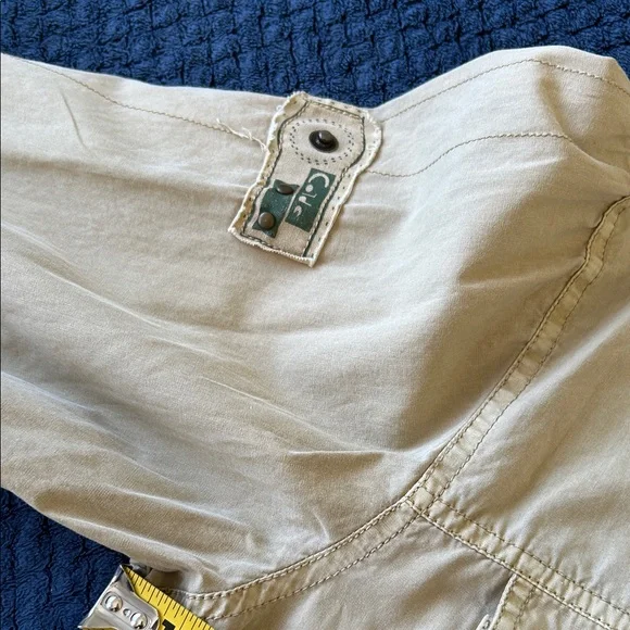 Men's Casual Button Down Shirt - Tan - Picture 13 of 16